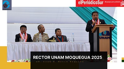 Inauguración del Año Académico 2025 en la Universidad Nacional de Moquegua 